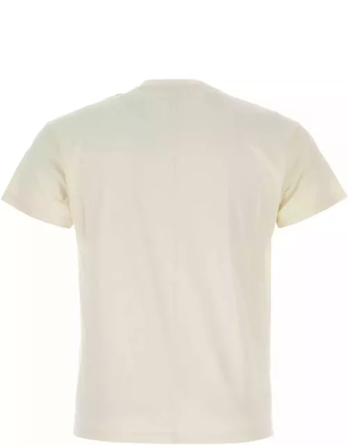The Row Ivory Cotton Blaine T-shirt