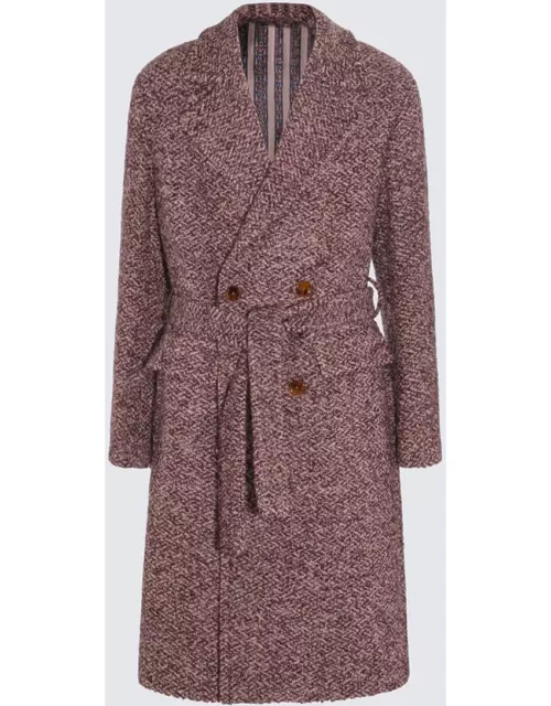 Etro Pink Wool Coat