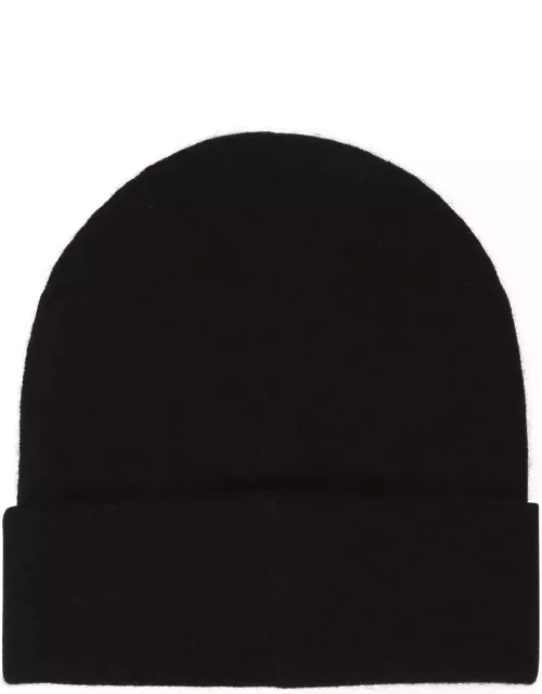 Alexander McQueen Black Cashmere Beanie Hat