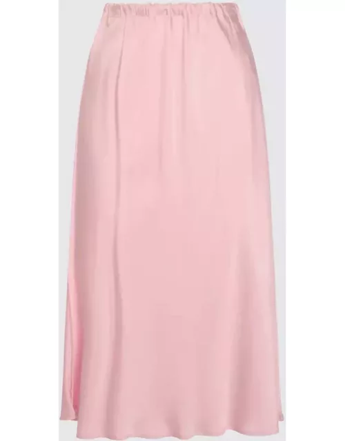Jil Sander Light Pink Viscose Skirt