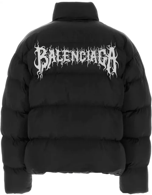 Balenciaga Black Polyester Padded Jacket