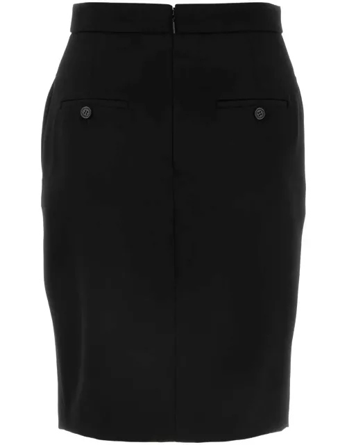 Saint Laurent Wool Skirt
