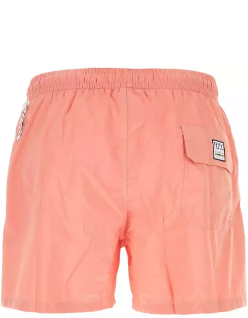 Fedeli Pink Polyester Swimming Short