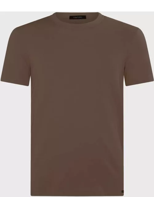 Tom Ford Nude Cotton T-shirt