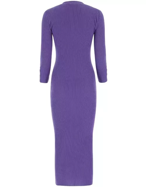 Moschino Purple Wool Dres