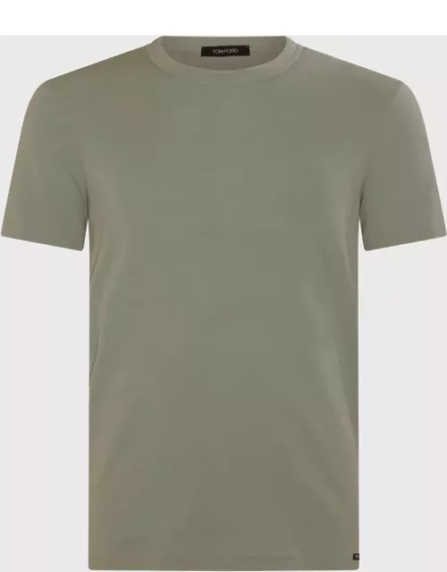 Tom Ford Matcha Green Cotton Blend T-shirt