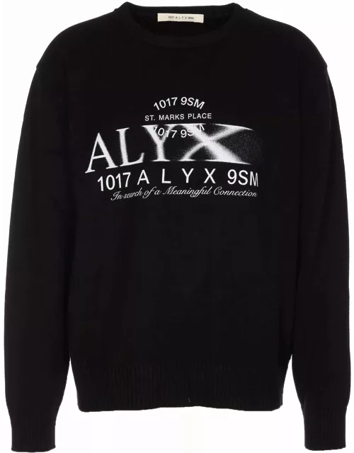 1017 ALYX 9SM Printed Cotton Jumper