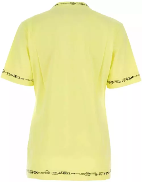 1017 ALYX 9SM Fluo Yellow Cotton T-shirt