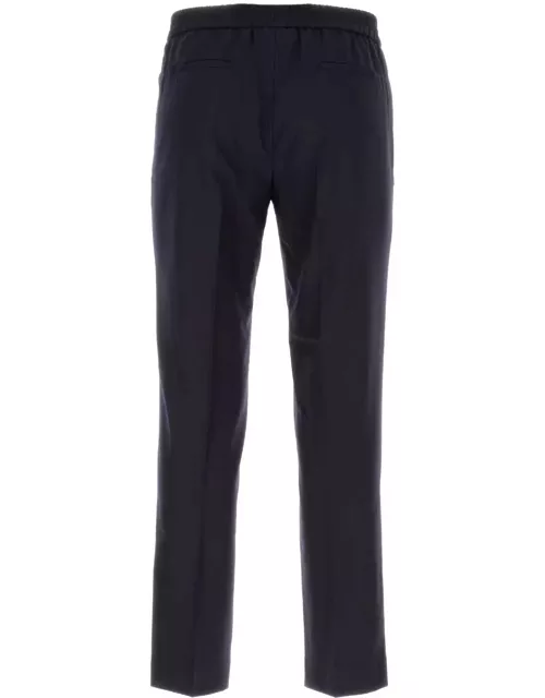 The Harmony Midnight Blue Wool Paolo Pant