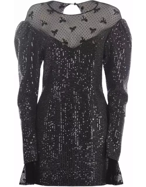 Rotate by Birger Christensen Dress Rotate sequins Made Of Twil