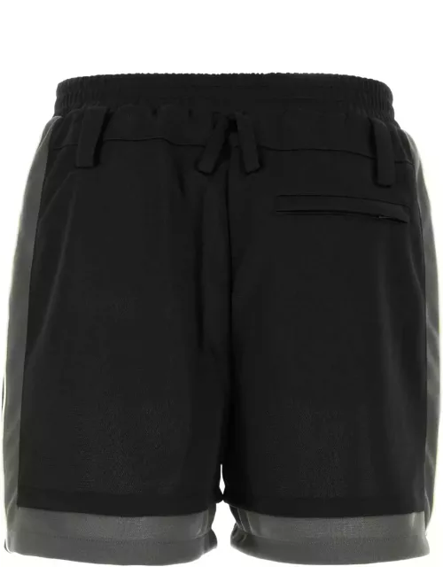 AMBUSH Black Polyester Bermuda Short