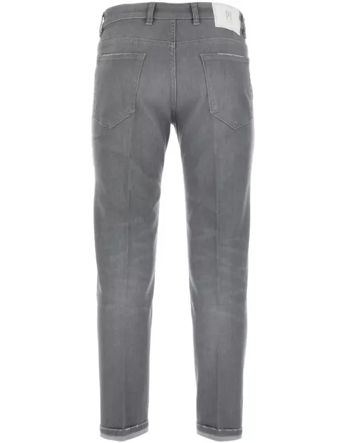 PT01 Grey Stretch Denim Indie Jean
