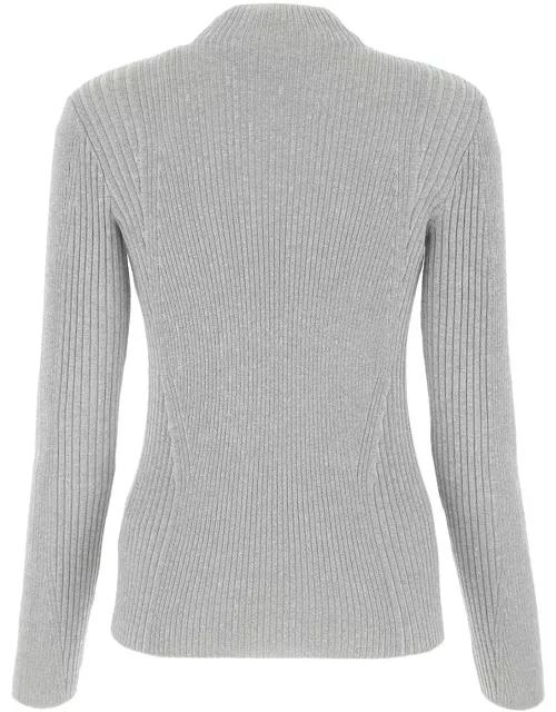 Dion Lee Light Grey Polyester Blend Sweater