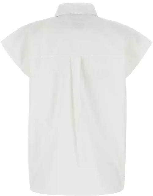 Woolrich White Poplin Shirt