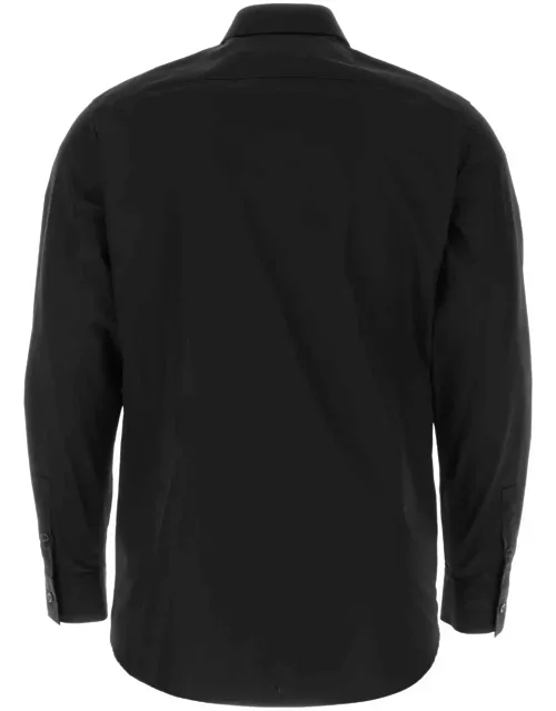 Balmain Black Poplin Shirt
