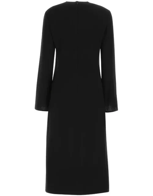 Chloé Black Wool And Cashmere Dres