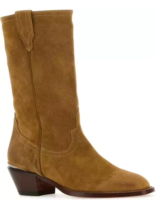 Sonora Camel Suede Durango Ankle Boot