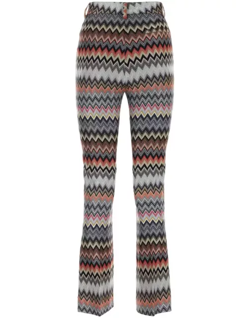 Missoni Embroidered Cotton Blend Pant