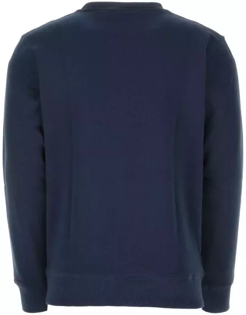 Études Blue Cotton Sweatshirt