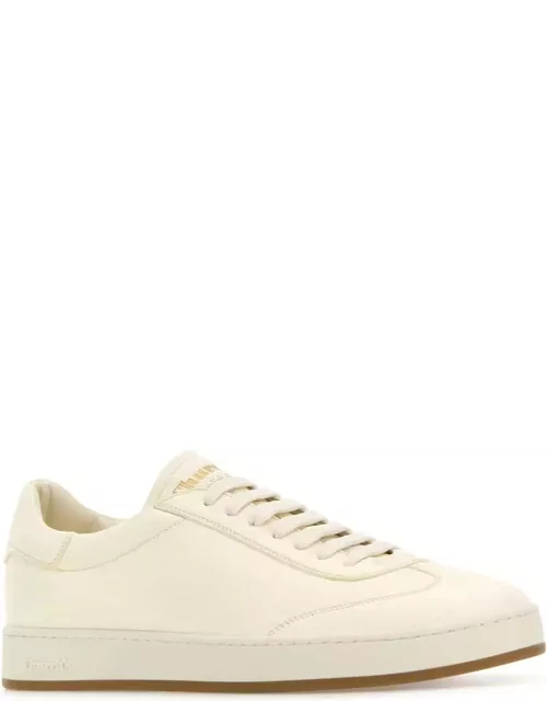 Church's Ivory Leather Largs Sneaker