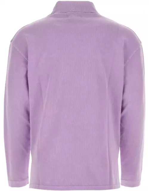 ERL Lilac Cotton Sweatshirt