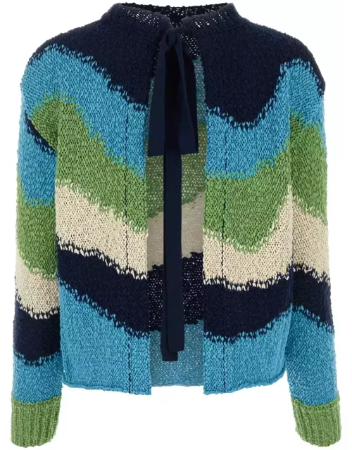Marni Embroidered Cotton Sweater