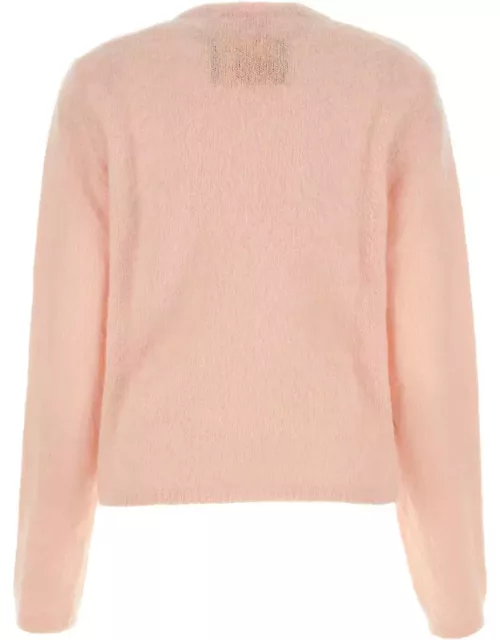 Marni Pastel Pink Mohair Blend Sweater