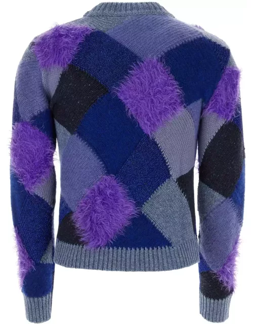 Marni Embroidered Wool Sweater