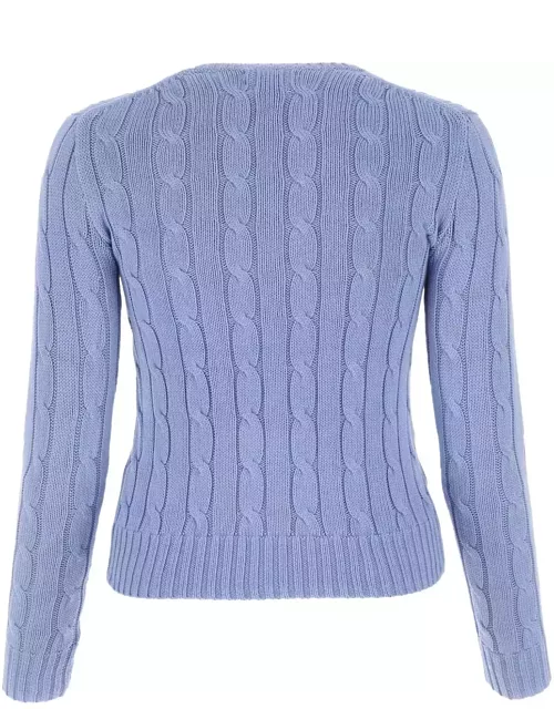 Polo Ralph Lauren Pastel Blue Cotton Sweater