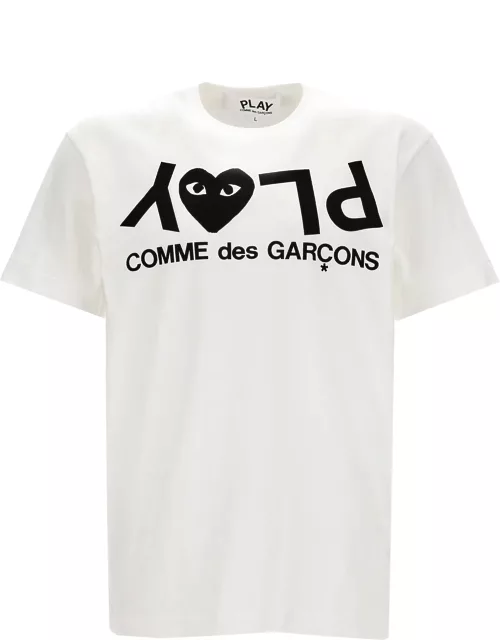 Comme des Garçons Play Logo Print T-shirt