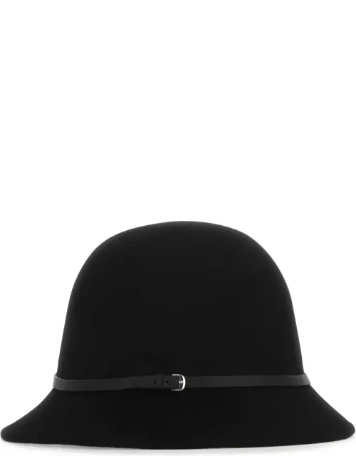 Helen Kaminski Black Wool Hat