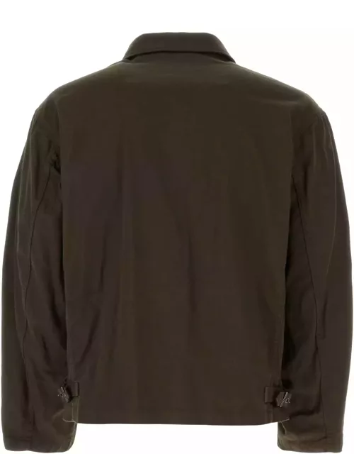 Yohji Yamamoto Brown Cotton Jacket