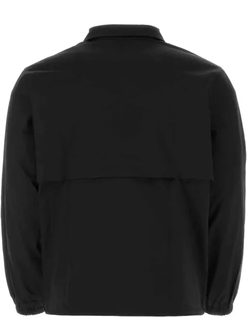 Yohji Yamamoto Black Cotton Blend Shirt