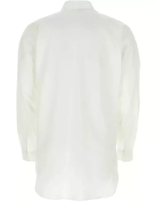 Yohji Yamamoto White Poplin Shirt