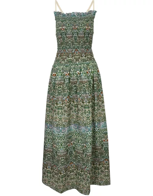 Siedres Marita Printed Cotton Maxi Dress - Multicoloured - 38 (UK10 / S)