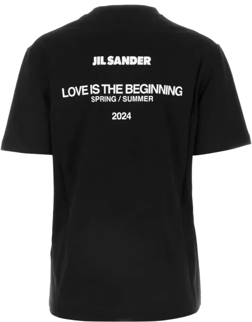 Jil Sander Back Logo Cotton T-shirt