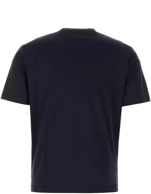Jil Sander Midnight Blue Cotton T-shirt