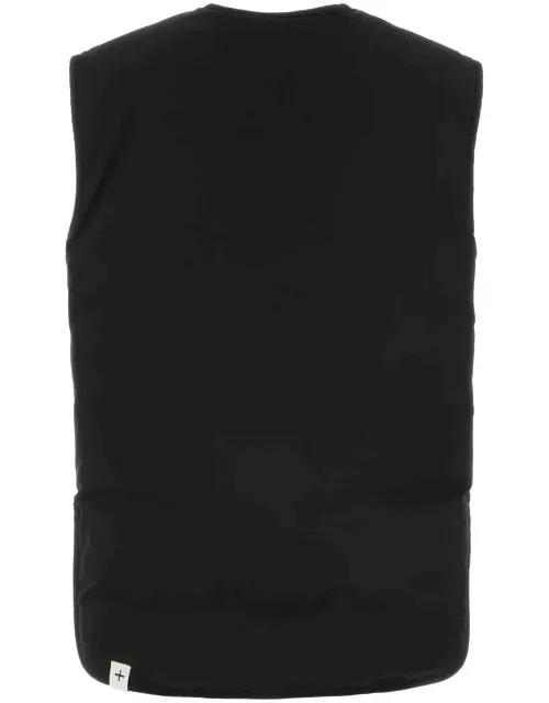 Jil Sander Black Polyester Sleeveless Down Jacket