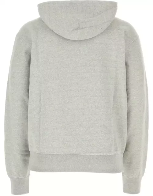 Jil Sander Light Grey Cotton Sweatshirt