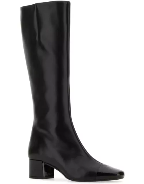 Carel Black Leather Malaga Boot