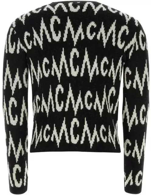 MCM Black Cashmere Blend Sweater