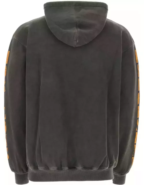 REPRESENT Black Cotton Sweatshirt