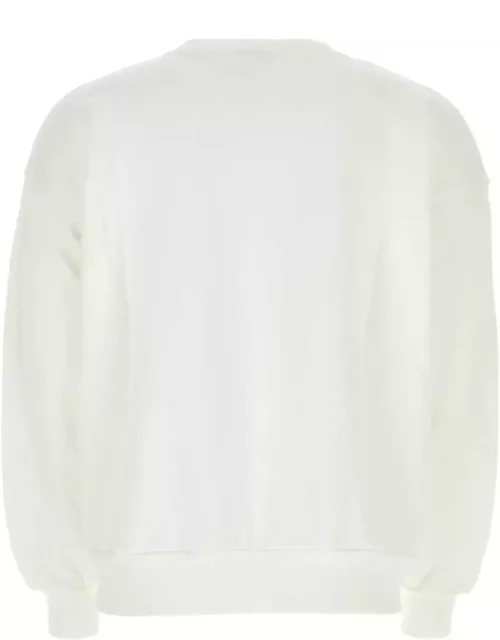 Botter White Cotton Sweatshirt
