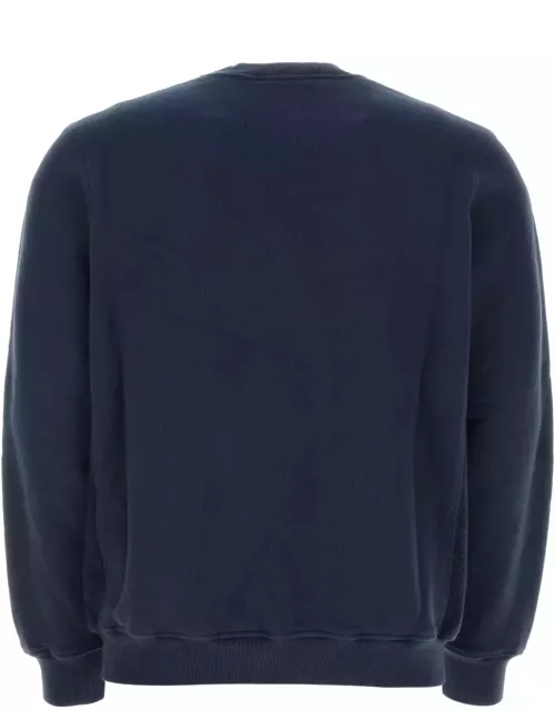 Casablanca Navy Blue Cotton Sweatshirt