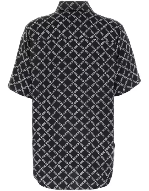 Michael Kors Printed Satin Shirt