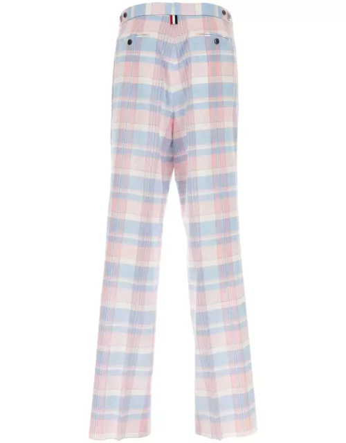 Thom Browne Embroidered Cotton Pant