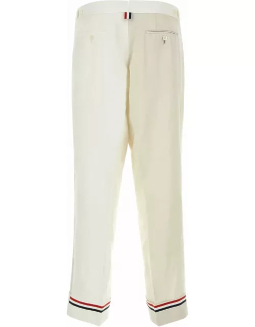 Thom Browne Two-tone Linen Pant