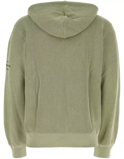 Helmut Lang Sage Green Cotton Blend Sweatshirt