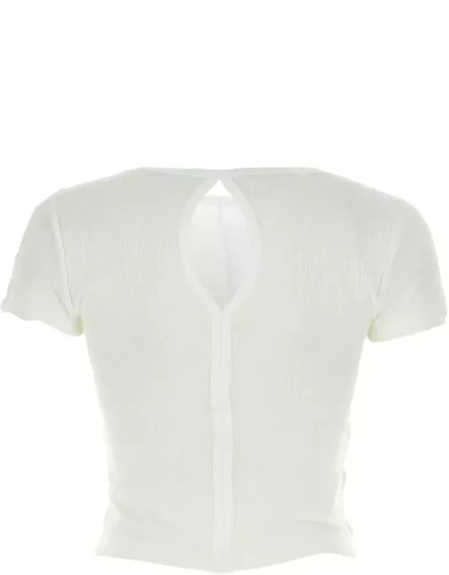 Helmut Lang White Cotton Top