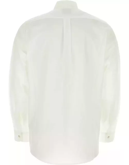 Nanushka White Poplin Kabel Shirt